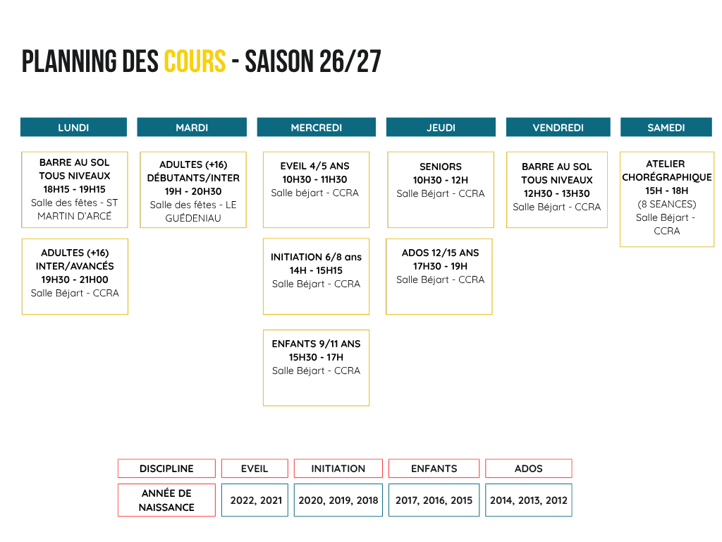 planning-lagambille-25-26 planning la gambille saison 2025-2026